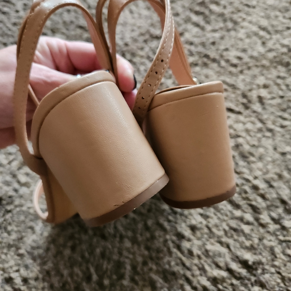 A New Day Nude Block Heels - Picture 5 of 7